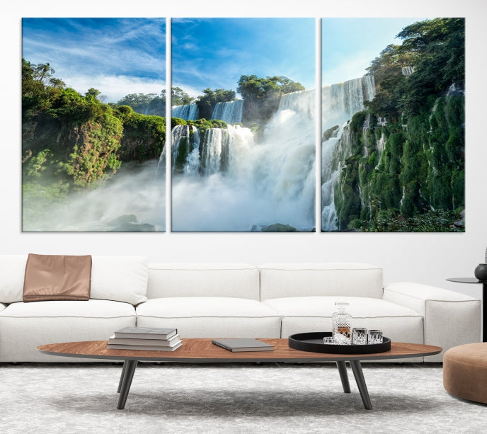 Lienzo decorativo para pared grande del Parque Nacional Iguazú