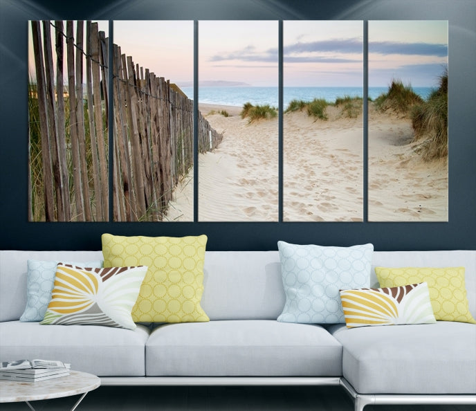 Beach Wall Art Canvas Print