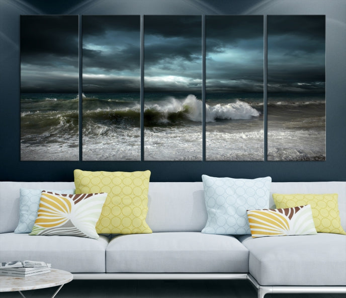 Dark Storm Wall Art Canvas Print