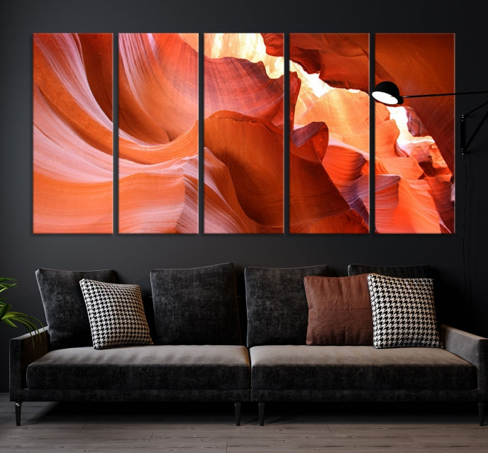 Antelope Canyon Wall Art Canvas Print