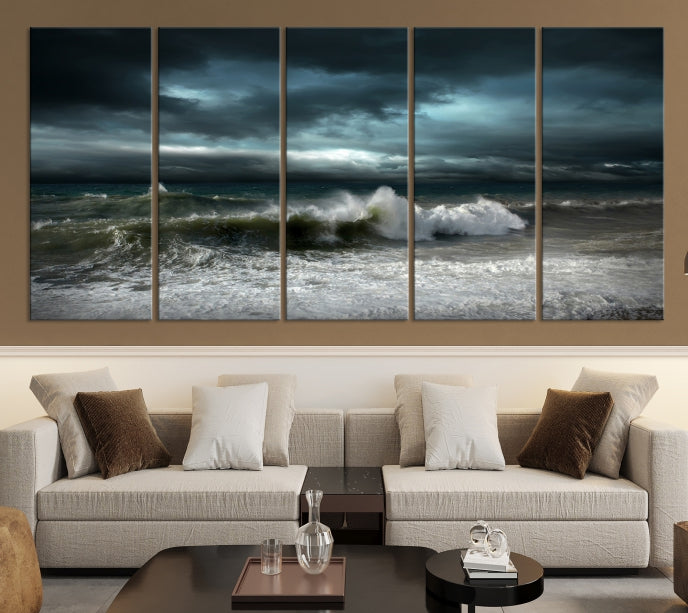 Dark Storm Wall Art Canvas Print