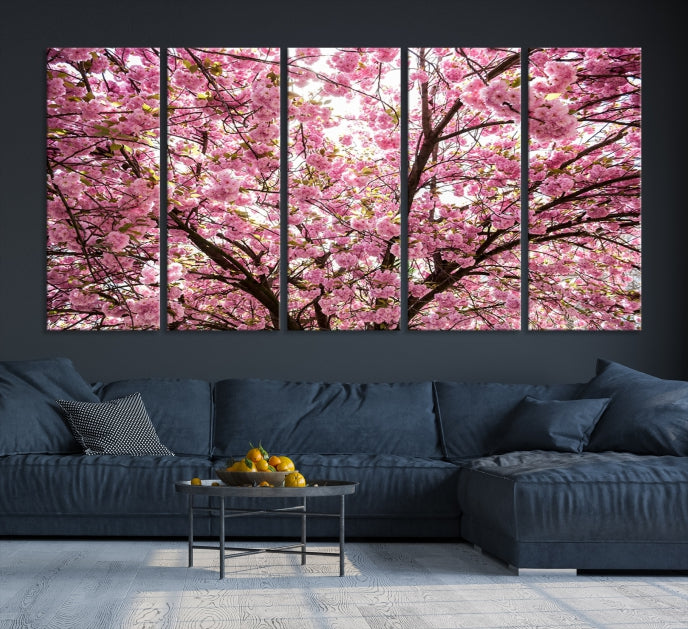 Arte de pared de cerezo en flor Lienzo