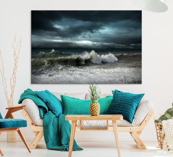 Dark Storm Wall Art Canvas Print