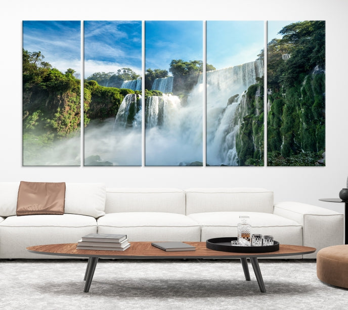 Lienzo decorativo para pared grande del Parque Nacional Iguazú