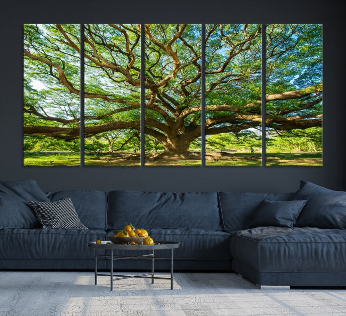 Mighty Angel Oak Wall Art Canvas Print