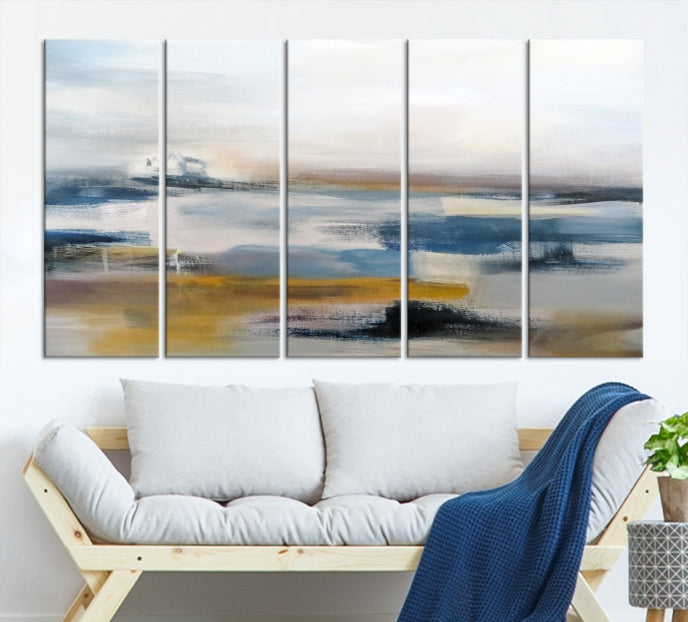 Pastel Abstract Canvas Print