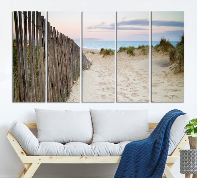 Art mural de plage Impression sur toile