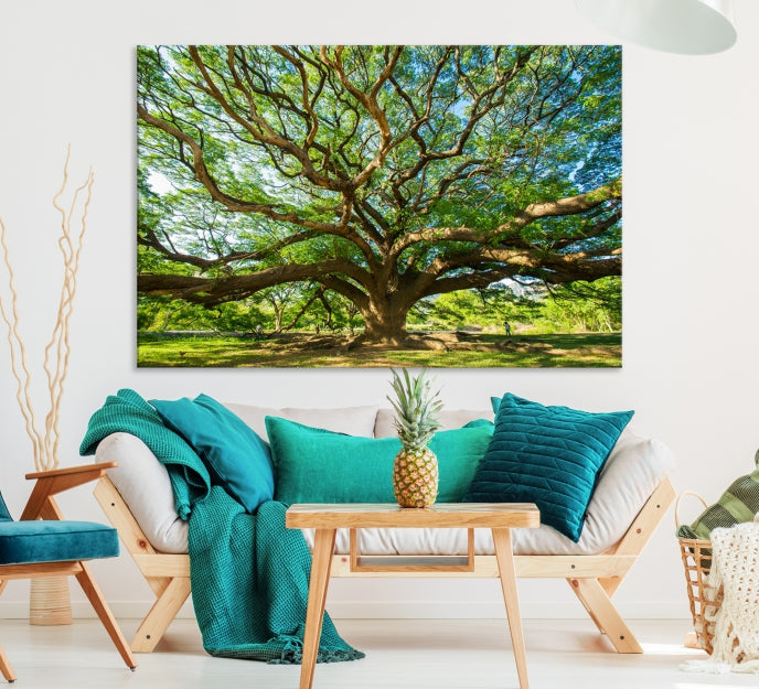 Mighty Angel Oak Wall Art Canvas Print