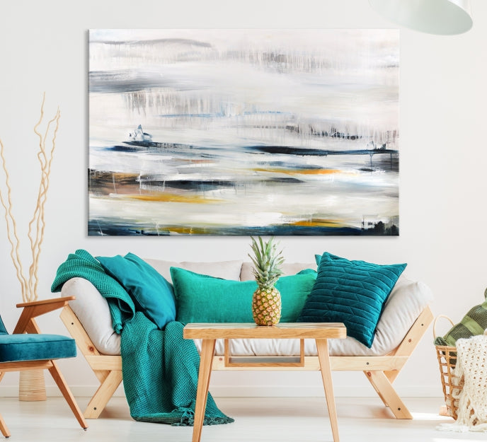 Soft Color of Abstract Canvas Print