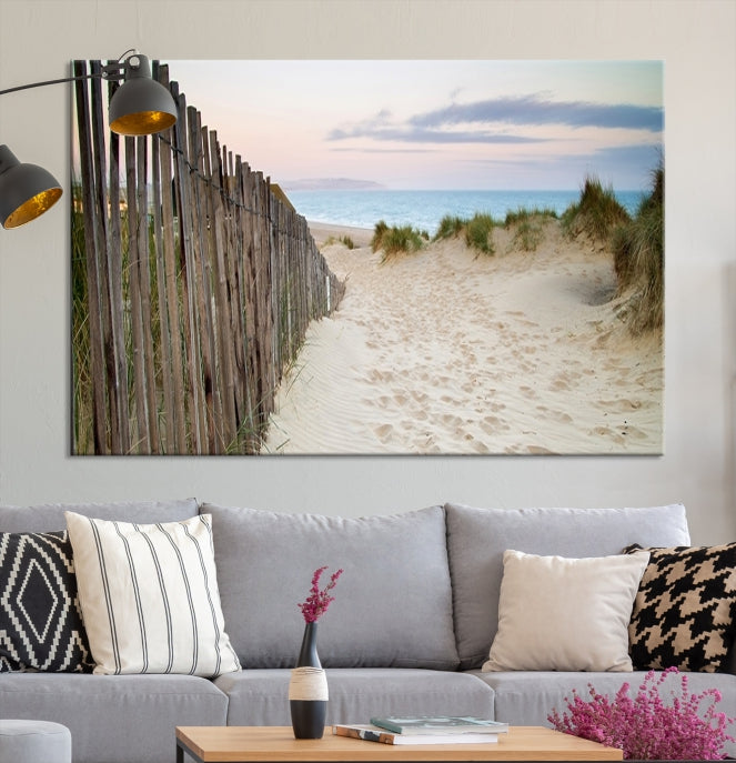 Art mural de plage Impression sur toile