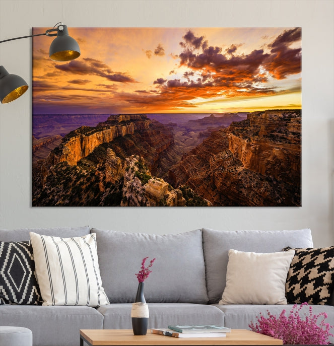 Art mural du Grand Canyon Impression sur toile