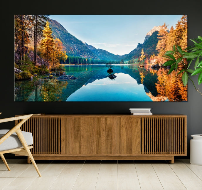 Fantastic Autumn Panorama Wall Art Canvas Print