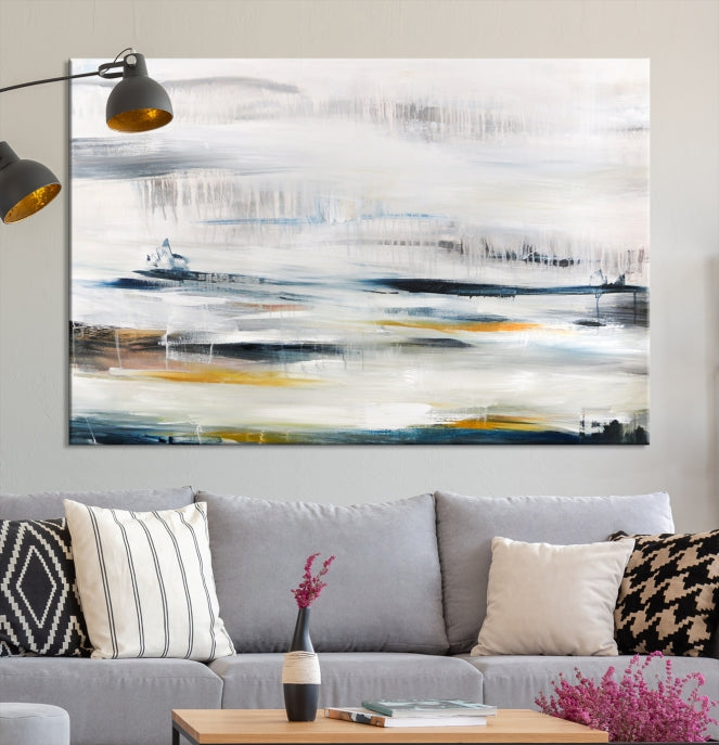 Soft Color of Abstract Canvas Print