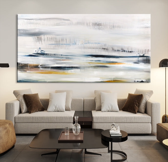 Soft Color of Abstract Canvas Print