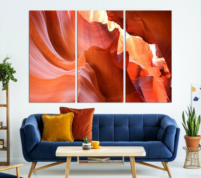 Antelope Canyon Wall Art Canvas Print