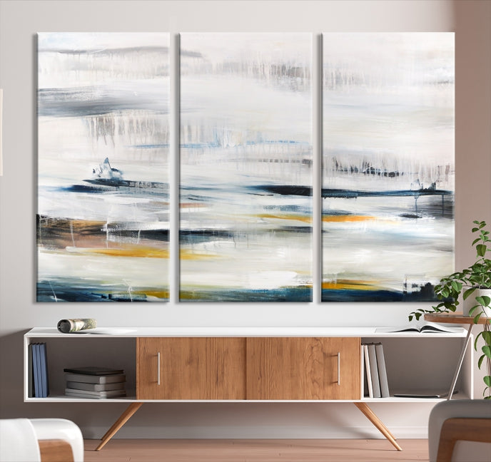 Soft Color of Abstract Canvas Print