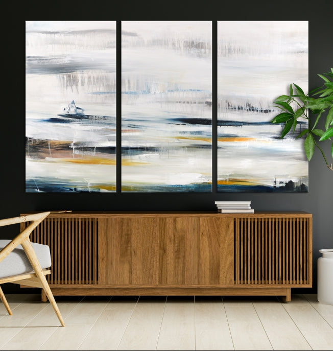 Soft Color of Abstract Canvas Print